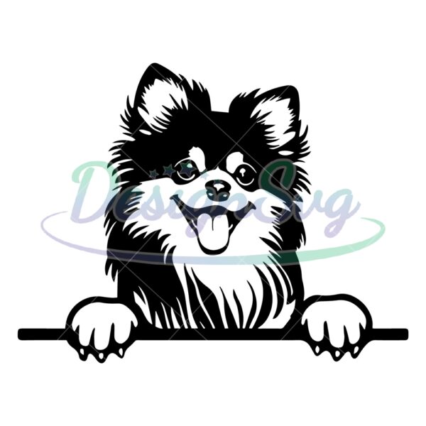 peeking-pomeranian-svg-peeking-pomeranian-clipart-peeking-pomeranian-svg-files-for-cricut