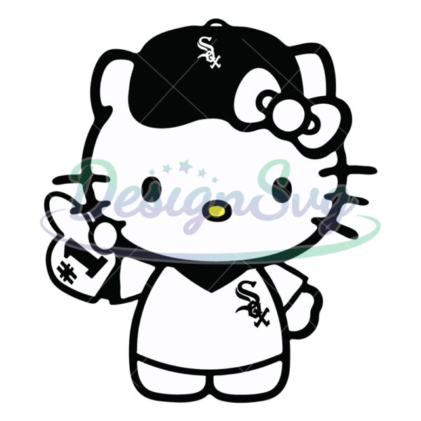 hello-kitty-chicago-white-sox-svg-cute-kitty-cat-white-sox-baseball-svg-png-dxf-eps