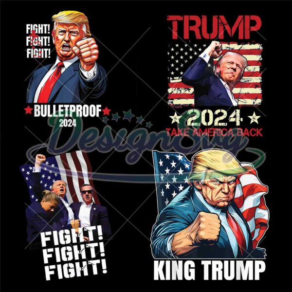 King Trump Sublimation 2024 Bundle PNG