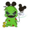 Baby Oogie Boogie Mickey Ears Balloon SVG