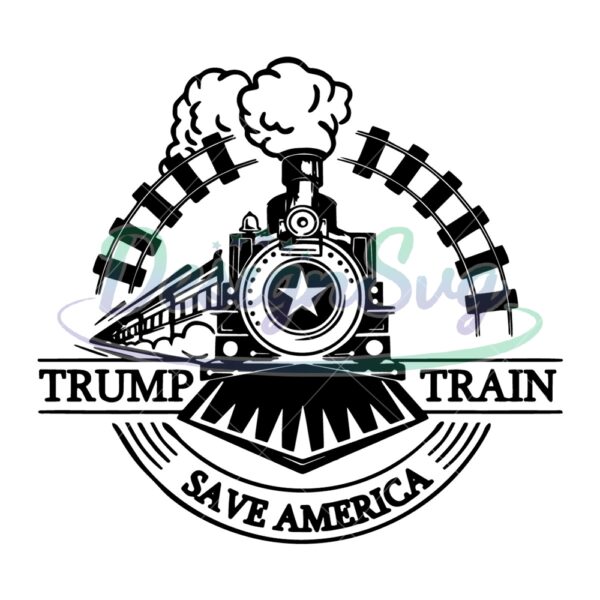 Trump Train Save America Svg