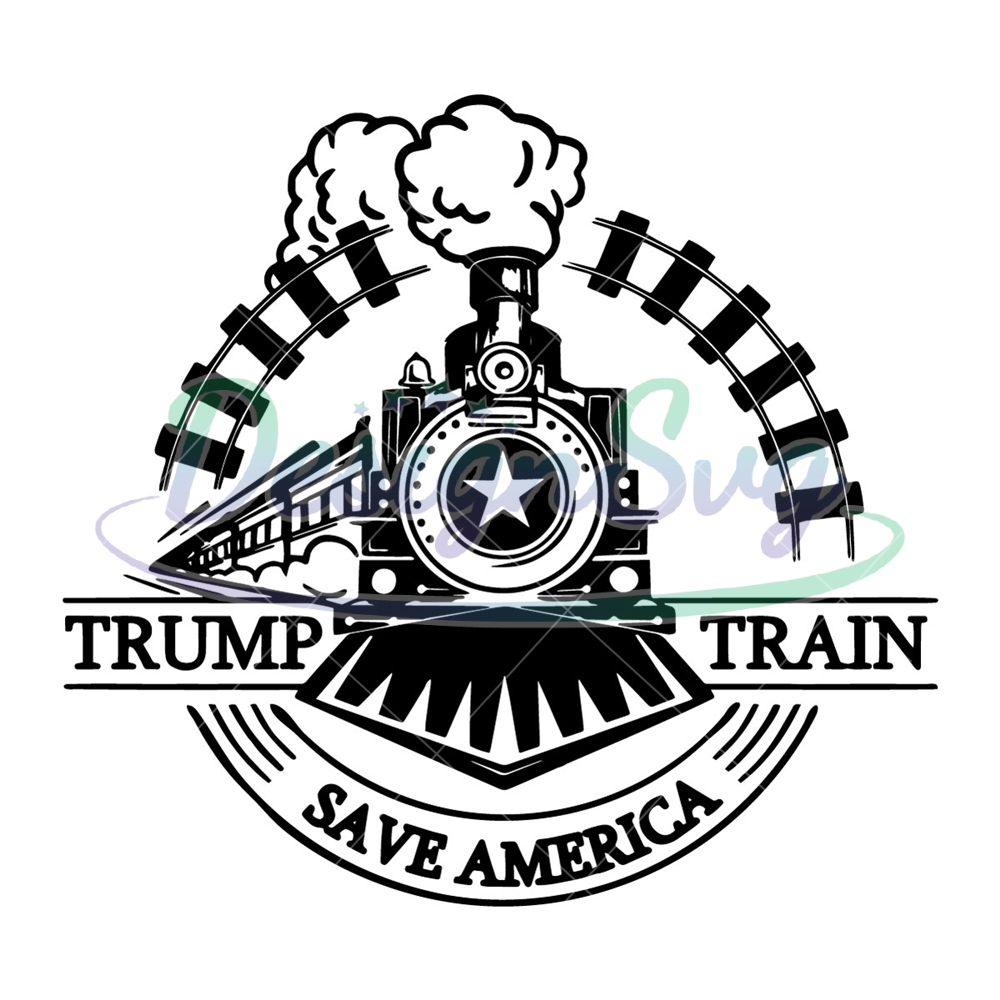 Trump Train Save America Svg DesignSVG