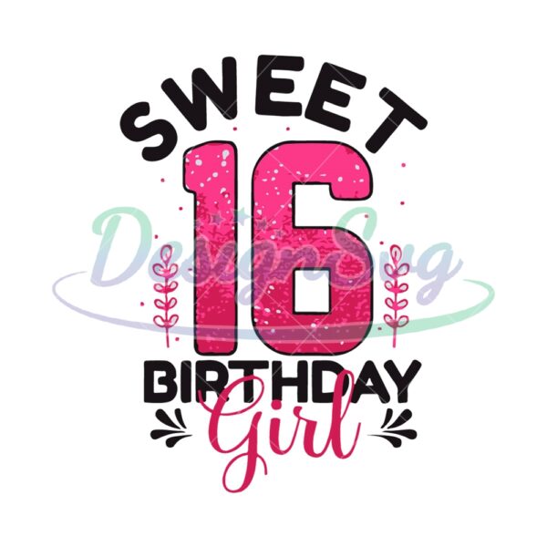 sweet-16-birthday-girl-shirt-cute-sixteenth-birthday-tshirt-for-daughter-funny-birthday-girl-turning-16-design