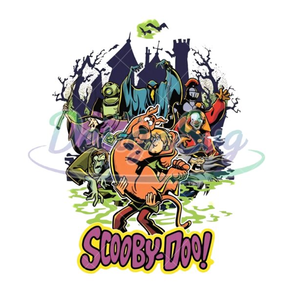 Vintage Horror Movie Scooby Doo PNG