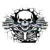 skull-in-the-wall-svg-vector-plasma-metal-art-skeleton-bones-sugar-skull-cricut-silhouette