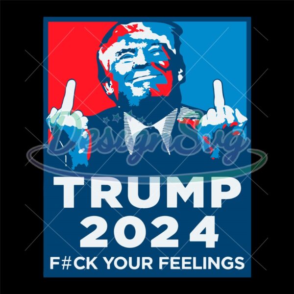 Trump Middle Finger Funny Political Svg