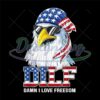 DILF Damn I Love Freedom Eagle Png