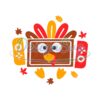 Turkey Gaming Thanksgiving Svg