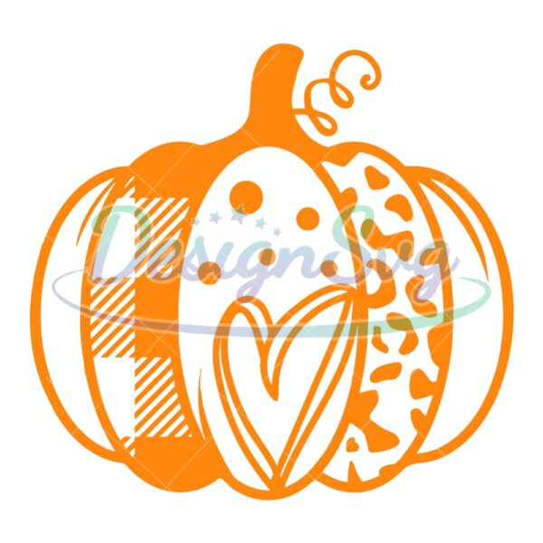 Pumpkin Leopard Svg File For Cricut