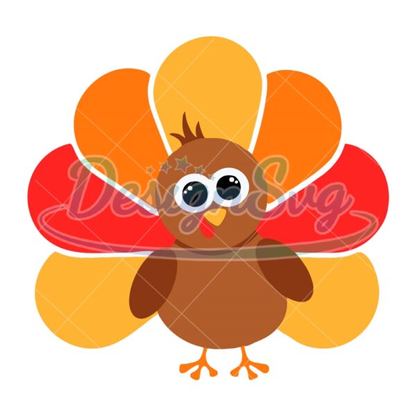 Baby Turkey SVG Files For Cricut