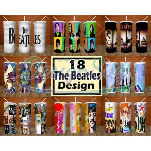 bundle-18-desings-the-beatles-20oz-tumbler-wrapthe-beatles-tumbler-sublimations