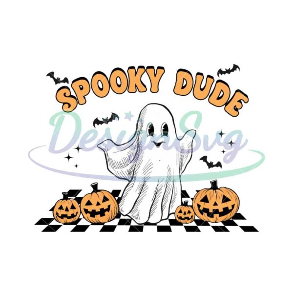 spooky-dude-checkered-and-pumpkins-direct-to-film-transfers-custom-transfer-seasonal-dtf-transfer-transfers-dtf-transfer-ready-to-press