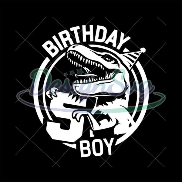 svg-5th-dinosaur-birthday-shirt-svg-png-boys-5th-birthday-dinosaur-birthday-svg-png-birthday-trex-svg-files-for-cricut