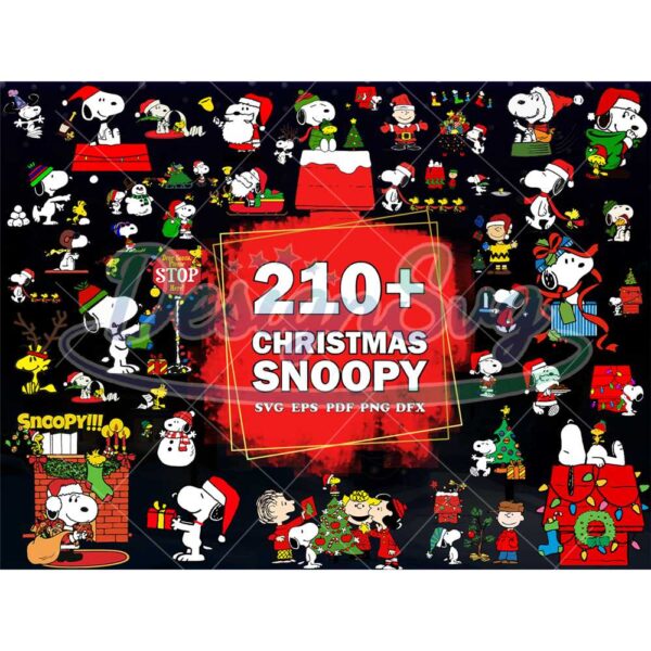 210-files-christmas-snoopy-svg-bundle-christmas-svg-xmas-snoopy-svg