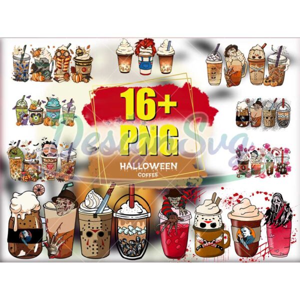 16-files-halloween-coffee-png-bundle-halloween-png-boo-coffee-png-villains-latte-fall-latte-png-horror-movie-freddy-krueger-png