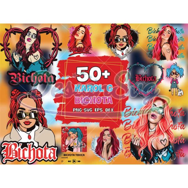 50-karol-g-with-red-hair-svg-singer-svg-bichota-svg-la-bichota-svg-karol-g-red-hair-karol-g-design-karol-g-tattoo-carolina-giraldo