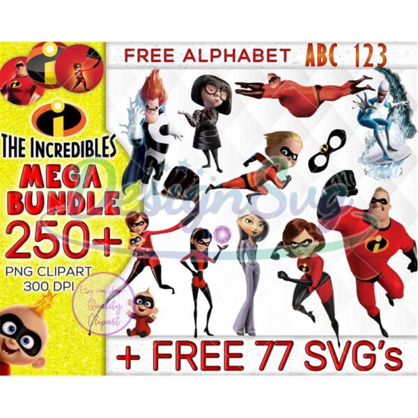 250-incredibles-clipart-png-disney-png-walt-disney-png