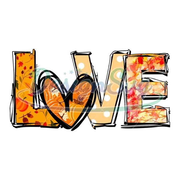 love-sublimation-fall-design