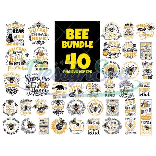 40-files-bee-bundle-svg-animal-svg-bee-svg-bee-png-bee-bundle-bee-sublimation-bee-printable-bee-design-honey-svg-bumble-bee-svg