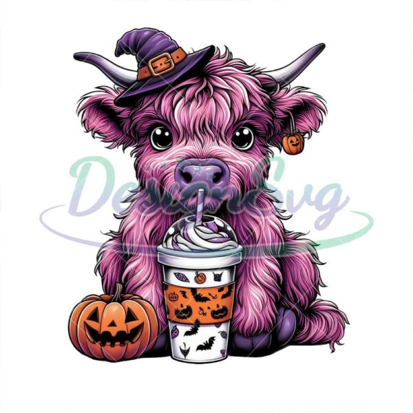 halloween-highland-cow-png-cute-witch-png-spooky-cute-cow-png-latte-png-its-fall-yall