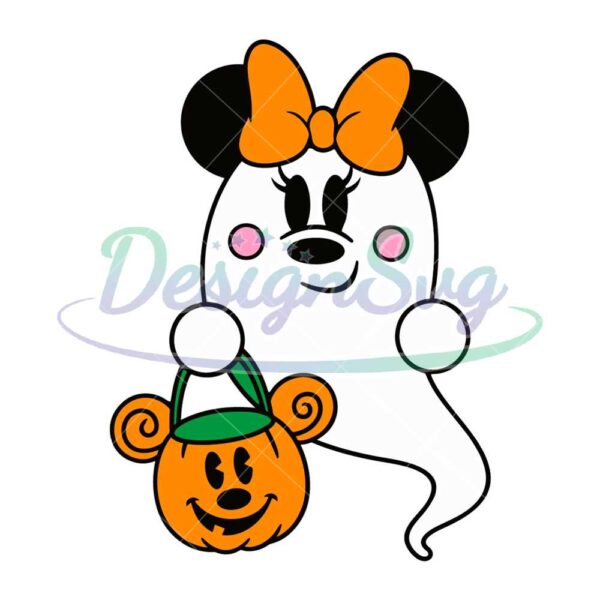 ghost-minnie-mouse-halloween-svg-trick-or-treat-svg-halloween-svg-kawaii-svg-cricut-silhouette-vector-cut-file