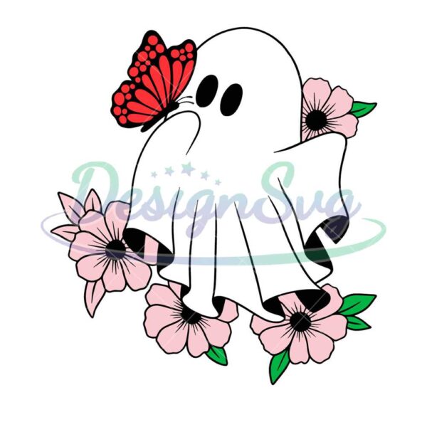 floral-ghost-with-butterfly-svg-halloween-svg-funny-boo-svg