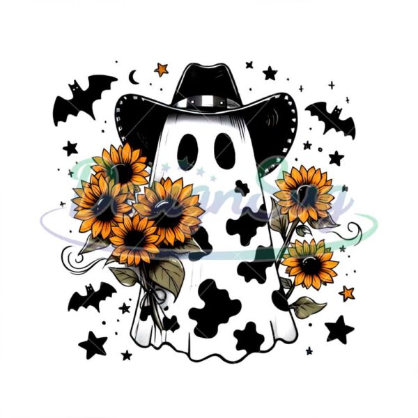 cute-cowprint-ghost-clipart-funny-snarky-boojee-halloween-png-western-halloween-png-spooky-png-funny-ghost-halloween-graphics