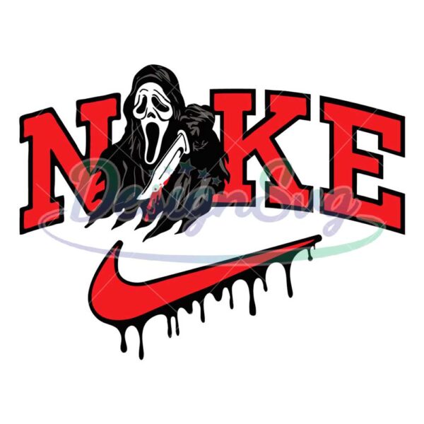 Nike Scream Svg, Ghostface Svg, Halloween Svg, Horror Movie Svg, Cricut ...