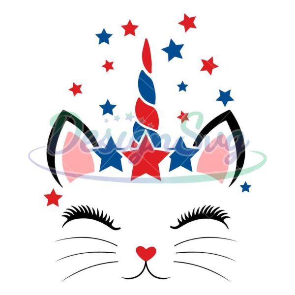 unicorn-with-star-america-svg-independence-day-svg-unicorn-svg-unicorn-png-unicorn-sublimation-unicorn-design-unicorn-star-star-svg