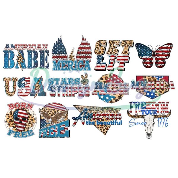 america-leopard-bundle-png-independence-day-png-4th-of-july-america-babe-born-free-butterfly-png-stars-and-strpies-usa-bundle-png