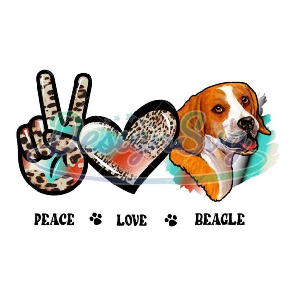 peace-love-beagle-dog-leopard-png