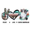 peace-love-exotic-shorthair-cat-cowhide-png
