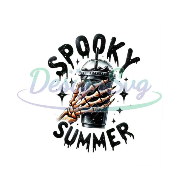 spooky-summer-png-summer-vibes-skeleton-clipart-pastel-goth-png-coffee-lover-sublimation-design-summer-tshirt-dtf-file