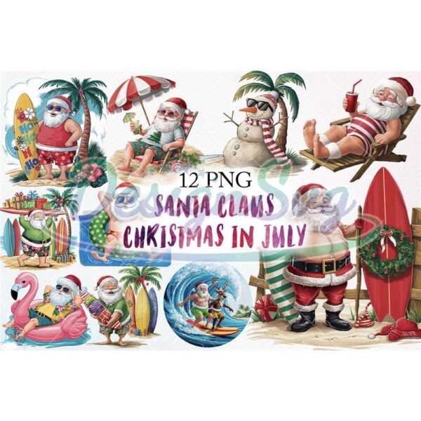 santa-claus-christmas-in-july-bundle-png