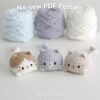 No-sew 3in1 Cat Bun Cat Loaf Amigurumi Crochet Pattern Bundle 15 il 794xN.5968802390 juzv