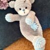 Crochet bear snuggler pattern Bear lovey pattern for kids Amigurumi bear cuddle toy pattern 13 il 794xN.6226439506 886l