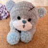 Crochet bear snuggler pattern Bear lovey pattern for kids Amigurumi bear cuddle toy pattern 9 il 794xN.6274489993 agqt