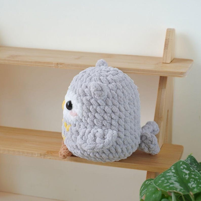 Cuddly Owl No Sew Crochet Pattern, Amigurumi Crochet Pattern 4