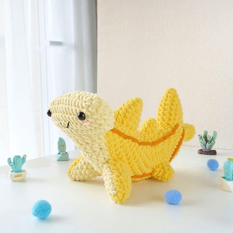 Banana Shark Crochet Pattern, Baby Shark Crochet Pattern, Shark Amigurumi Crochet, Amigurumi Crochet Patterns 6