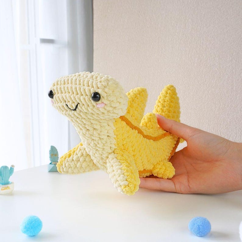 Banana Shark Crochet Pattern, Baby Shark Crochet Pattern, Shark Amigurumi Crochet, Amigurumi Crochet Patterns 4