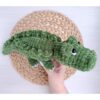 Crocodile plush crochet no sew pattern Amigurumi alligator for the Christmas gift or other holidays souvenir Amigurumi tutorial 16 il 794xN.6397259220 dek3