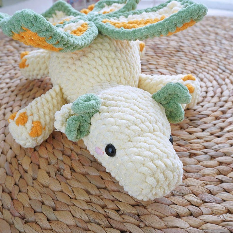 Combo 2in1 Petal Wings Dragons Crochet Pattern, Amigurumi Crochet Pattern, Adorable Dragon Crochet Patterns 5 il 794xN.6425190019 3105 1