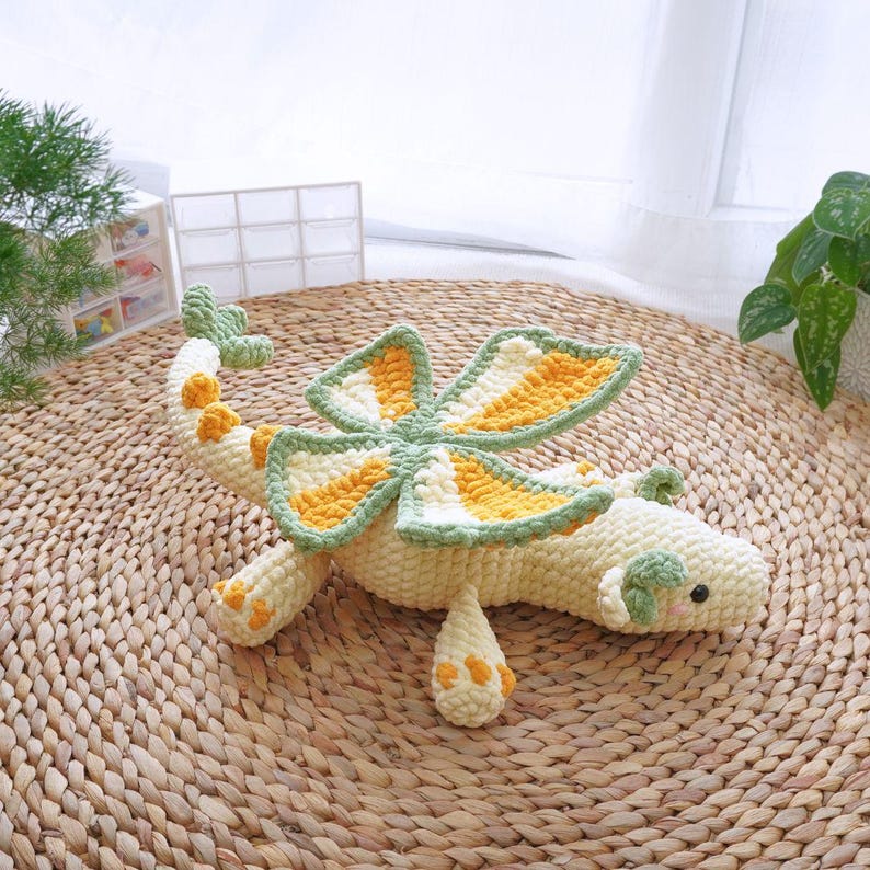 Combo 2in1 Petal Wings Dragons Crochet Pattern, Amigurumi Crochet Pattern, Adorable Dragon Crochet Patterns 3 il 794xN.6425190023 57pi 1