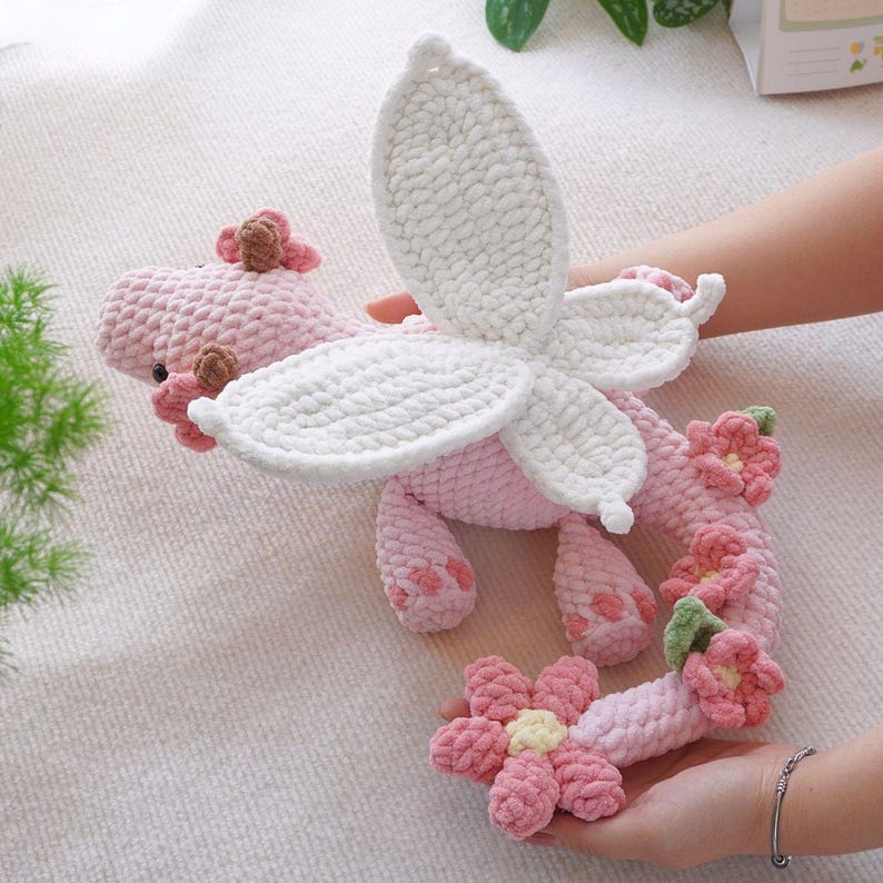 Combo 2in1 Petal Wings Dragons Crochet Pattern, Amigurumi Crochet Pattern, Adorable Dragon Crochet Patterns 9 il 794xN.6425190491 b8cq 1