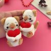 Crochet Mini Cats 7 in 1,Pattern, English, French only,Cats with heart, Valentine day 12 il 794xN.6594240135 wfi2
